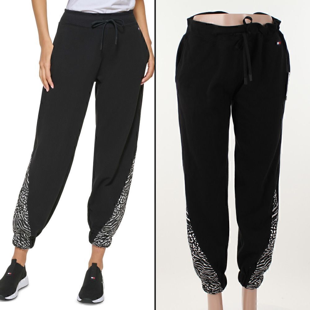 Tommy Hilfiger Sport Animal-Print Relaxed-Fit Sweatpants